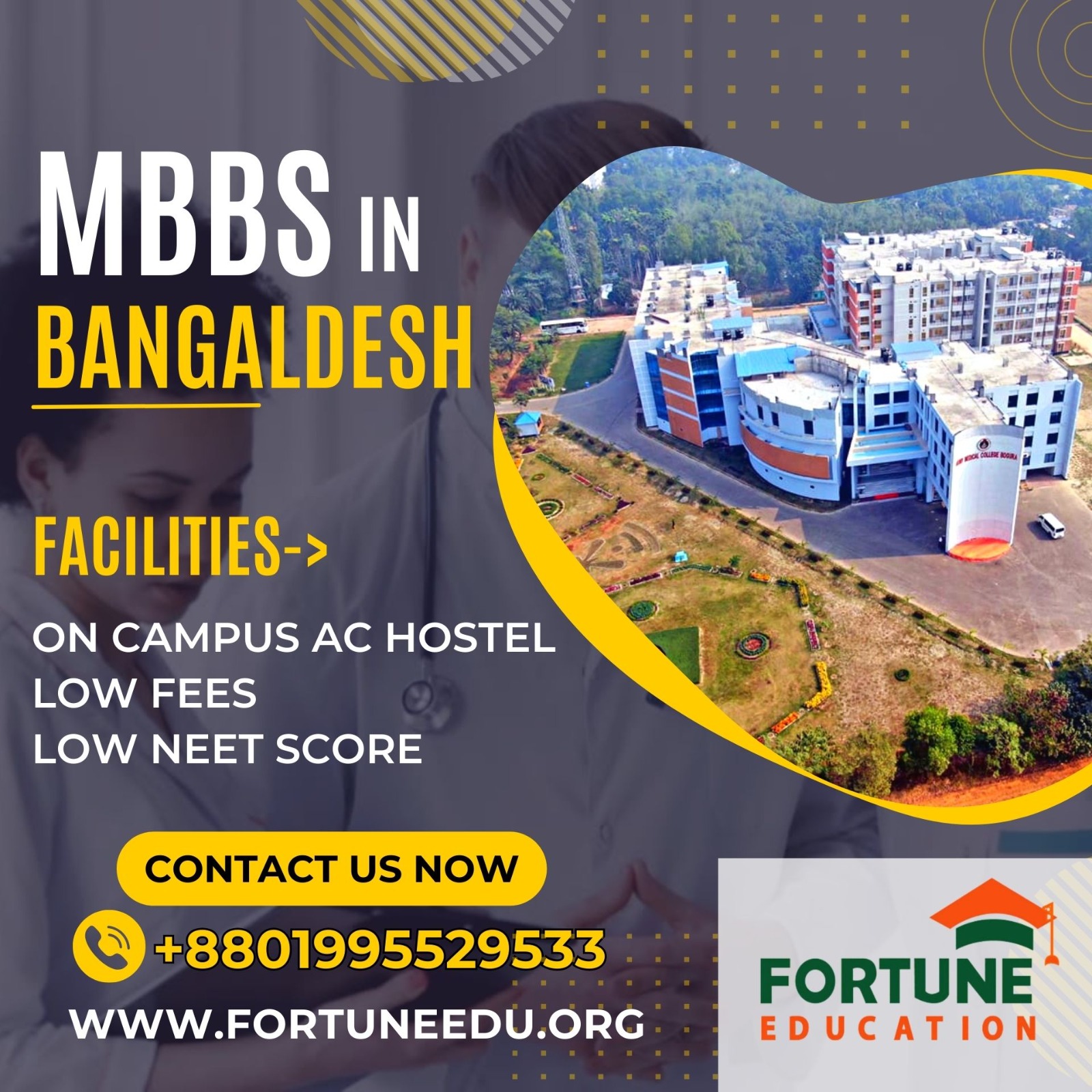 MBBS Admission in Bangladesh for Indian Students 2023-24